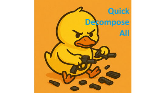 《逃离鸭科夫》快速分解一堆物品MOD