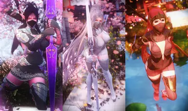 《上古卷轴5：天际重制版》旋律刺客姐妹服装MOD