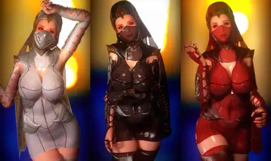 《上古卷轴5：天际重制版》旋律刺客姐妹服装MOD