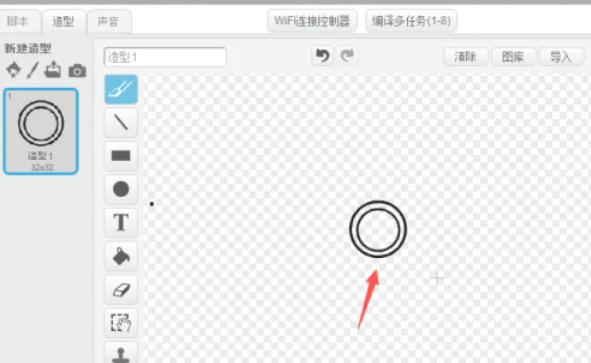 scratch怎么绘制计时器