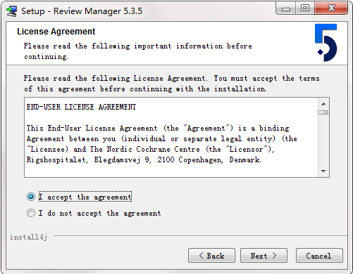 Review Manager5.3.5