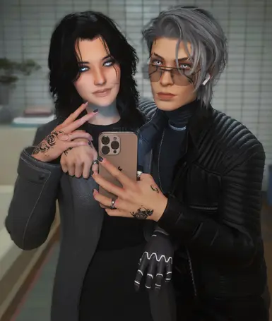 《赛博朋克2077》圣诞时刻姿势包MOD