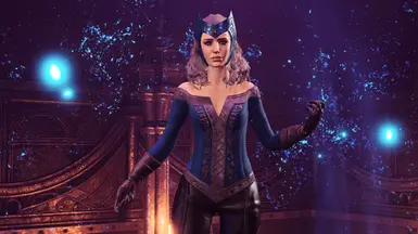 《博德之门3》MOD|绯红女巫盔甲与皇冠|