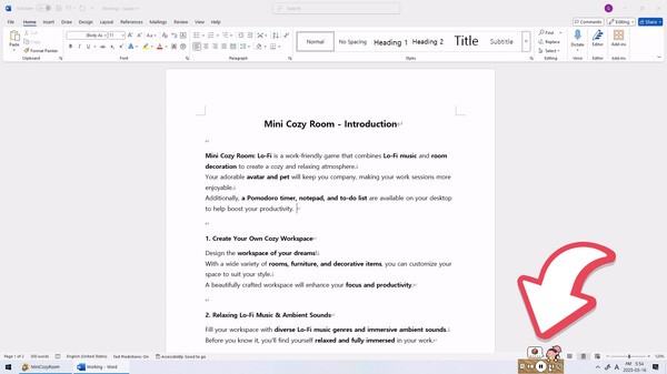 《迷你舒适房间：Lo-Fi》免安装升级版