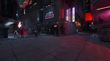 《赛博朋克2077》清洁夜城MOD