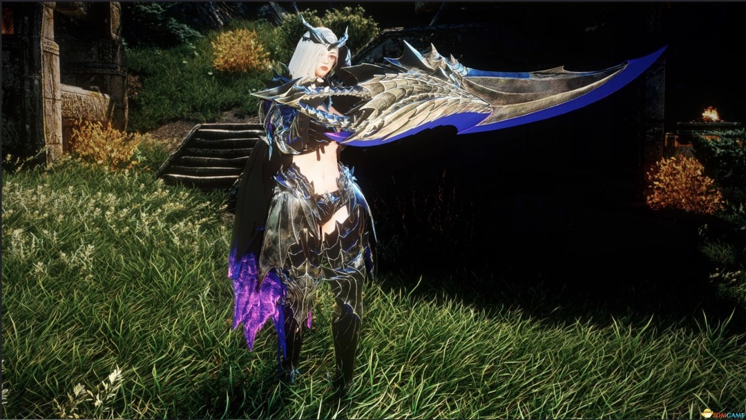 《上古卷轴5:天际重制版》MOD|猎魔杀手套装|