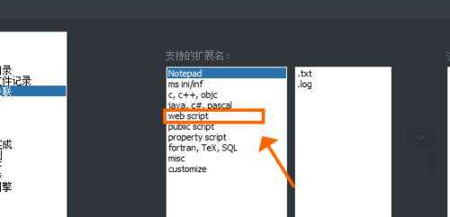 Notepad++怎么查看文件关联