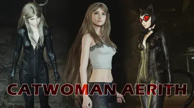 《最终幻想7:重生》MOD|爱丽丝猫女服装|