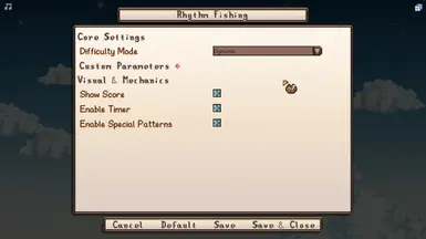 《星露谷物语》MOD|节奏钓鱼|