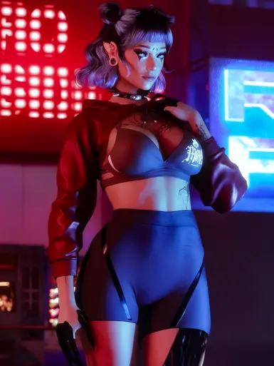 《赛博朋克2077》城市短跑装备MOD