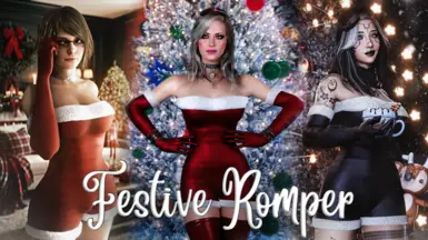 《赛博朋克2077》节日连体女郎服装MOD