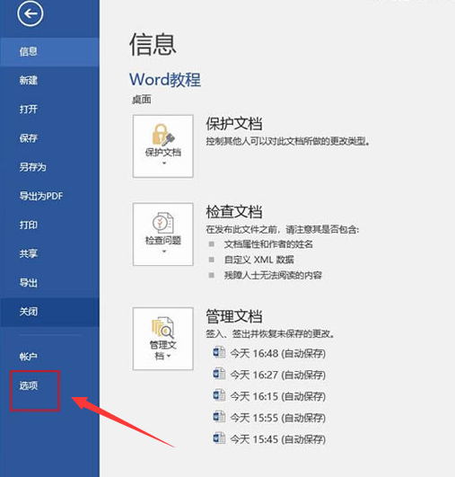 Word怎么设置快速访问工具