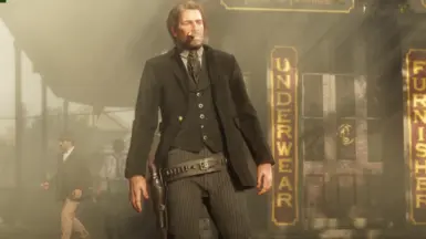 《荒野大镖客2》索恩伯格大衣MOD