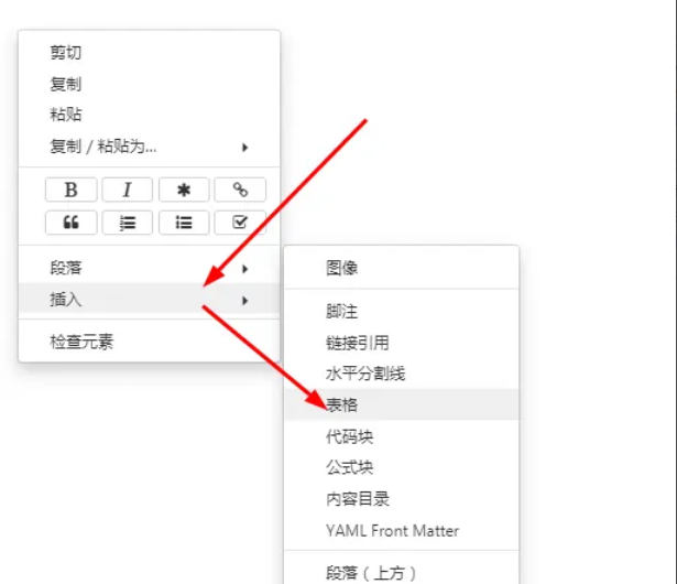 Typora怎么插入表格