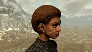 《上古卷轴5：天际重制版》女性爆炸头MOD