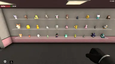 《七日杀》玻璃展示架MOD