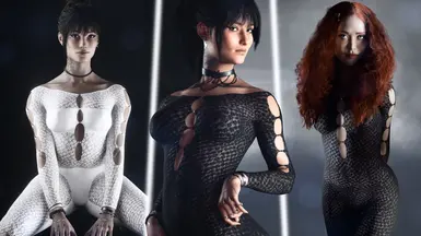 《赛博朋克2077》女性蕾丝紧身衣外观MOD