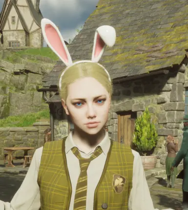 《霍格沃茨之遗》主角兔耳朵外观MOD