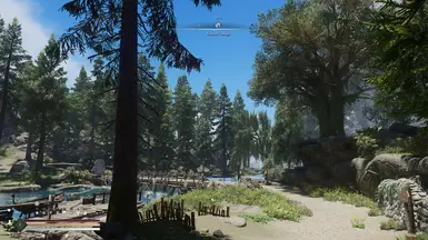 《上古卷轴5：天际重制版》穿越快乐北欧森林的野性自然MOD