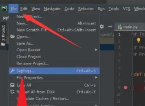 pycharm怎么改成中文界面