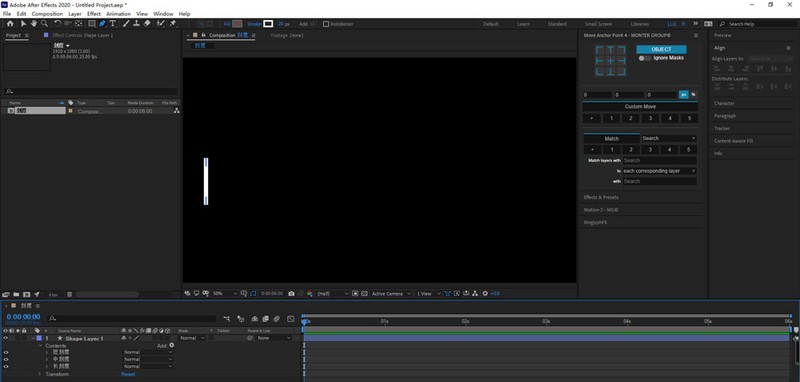 AE怎么绘制刻度尺