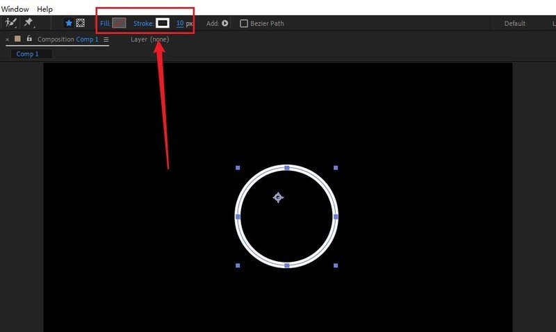 AE怎么制作生长成曲线的动画效果