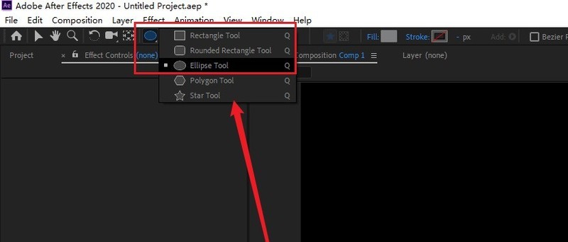 AE怎么制作生长成曲线的动画效果