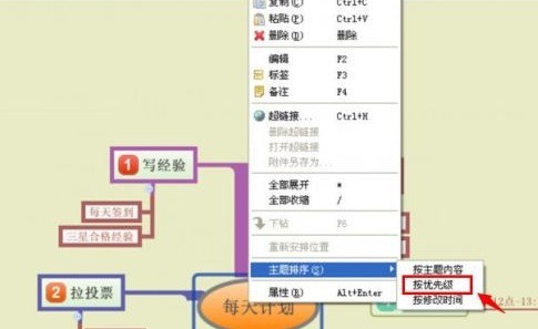XMind如何制作每天计划
