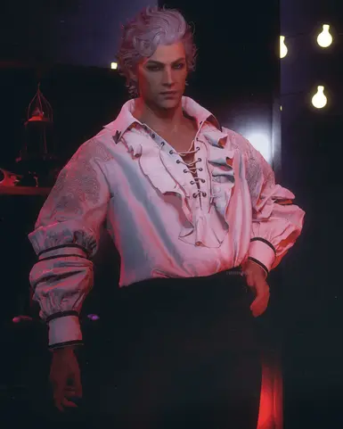 《赛博朋克2077》暮光浪漫优雅西装MOD