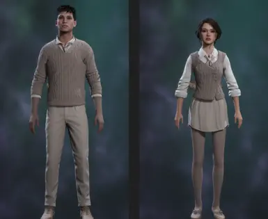 《霍格沃茨之遗》奶油色校服MOD