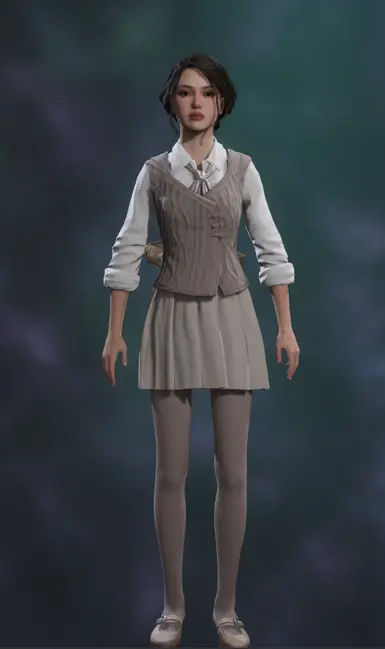 《霍格沃茨之遗》奶油色校服MOD