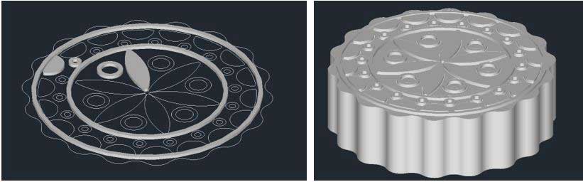 浩辰CAD怎么画3D月饼