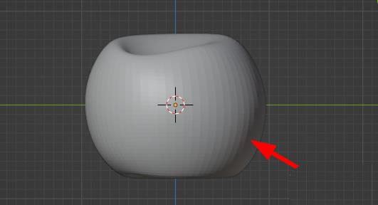 Blender怎么让苹果模型表面光滑