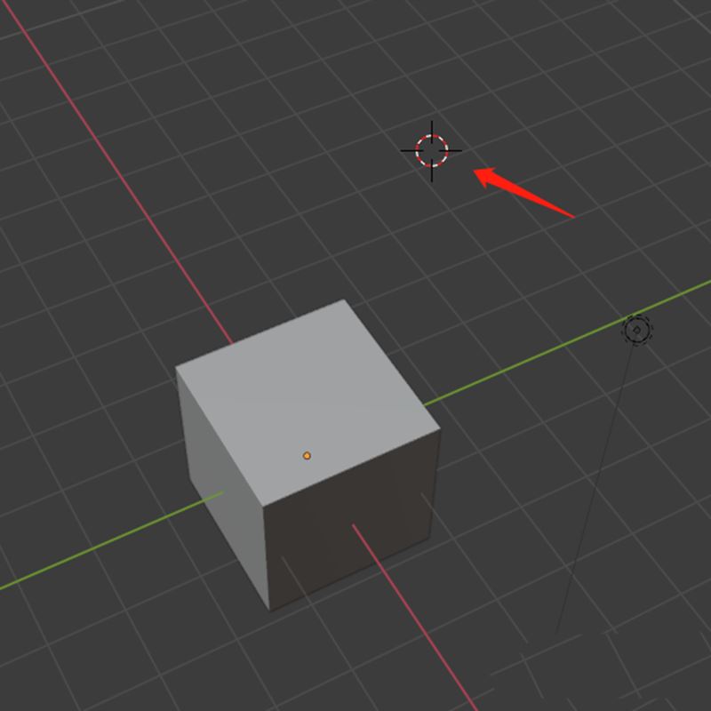 blender怎么移动游标