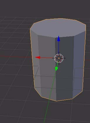 Blender怎么创建圆柱体