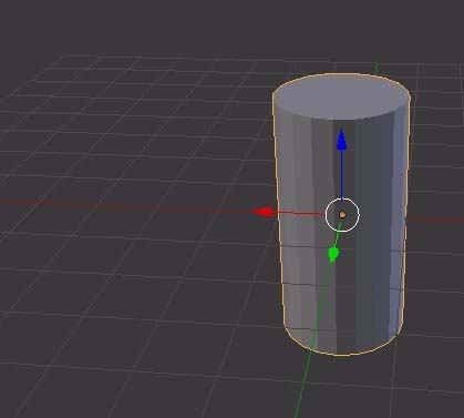 Blender怎么创建圆柱体