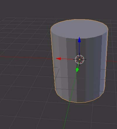 Blender怎么创建圆柱体