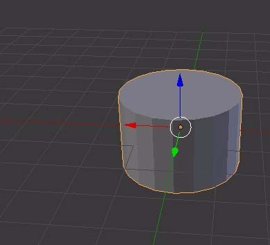 Blender怎么创建圆柱体
