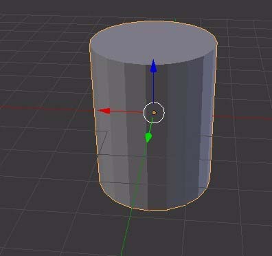 Blender怎么创建圆柱体