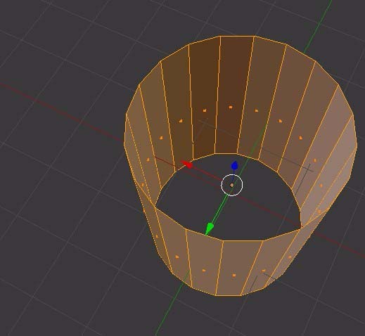 Blender怎么创建圆柱体