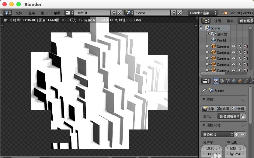 blender渲染界面怎么返回到3d视图场景
