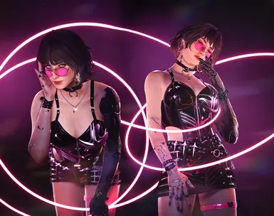 《赛博朋克2077》莎纶服装外观MOD