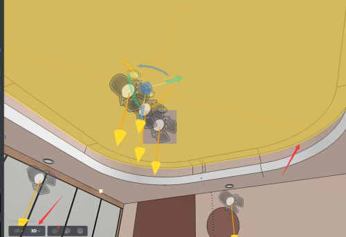 酷家乐怎么进行快速打光