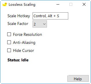 Lossless Scaling中文版