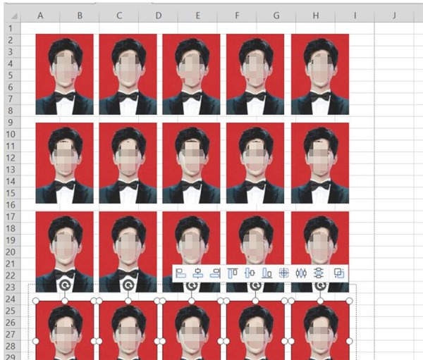 Excel如何打印证件照