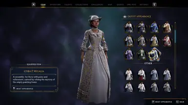 《霍格沃茨之遗》18世纪舞会礼服外观MOD