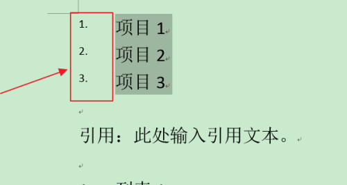 word怎么设置项目编号左侧编号数字为上标