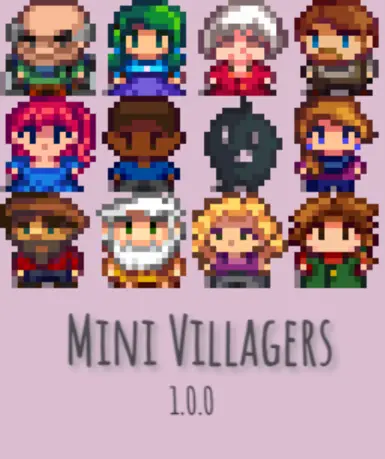 《星露谷物语》微型村民外观MOD