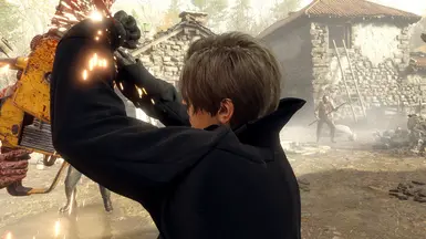 《生化危机4：重制版》里昂生化危机9风格头发MOD