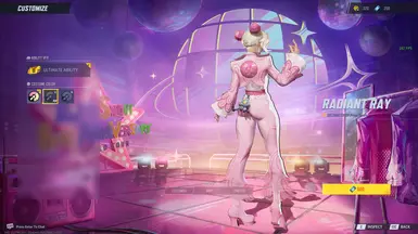 《漫威争锋》隐形女侠粉色棱镜游行服装MOD